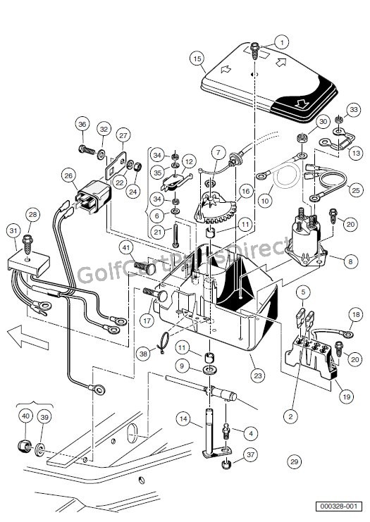 ELECTRICAL COMPONENT BOC – GASOLINE CARRYALL 2 PLUS - Club Car parts