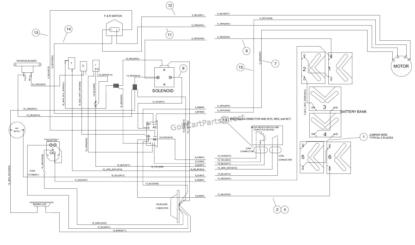 Wiring  U2013 Powerdrive Electric Turf  Carryall 1