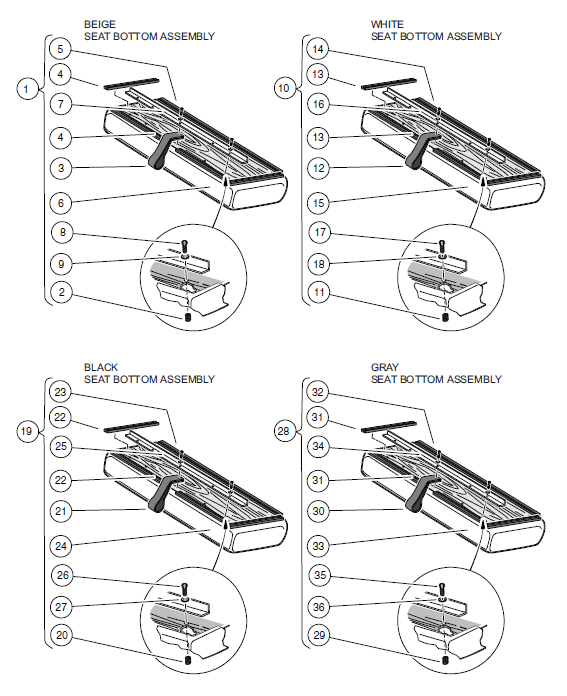 Seat Bottom 
