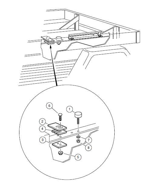 Latch Plate – Turf/Carryall 1, 2, 252, and Carryall 2 Plus 
