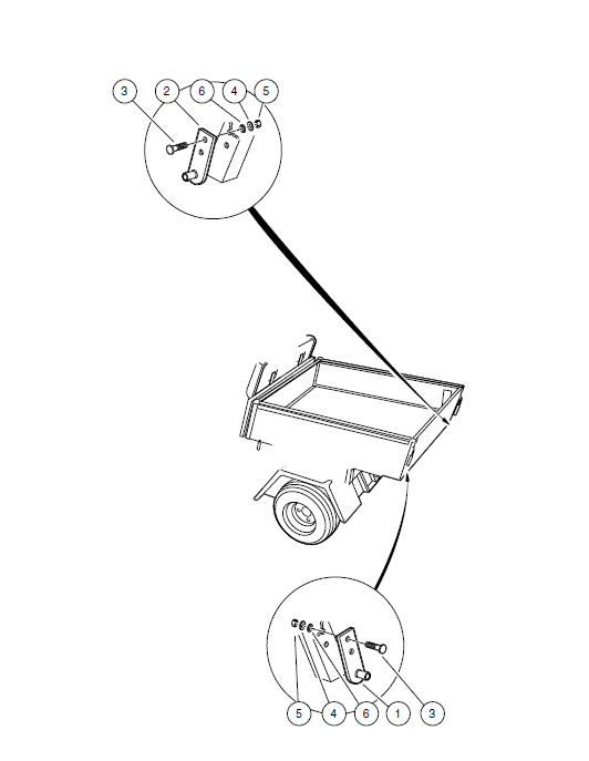 Tailgate Bracket (Earlier Style) 