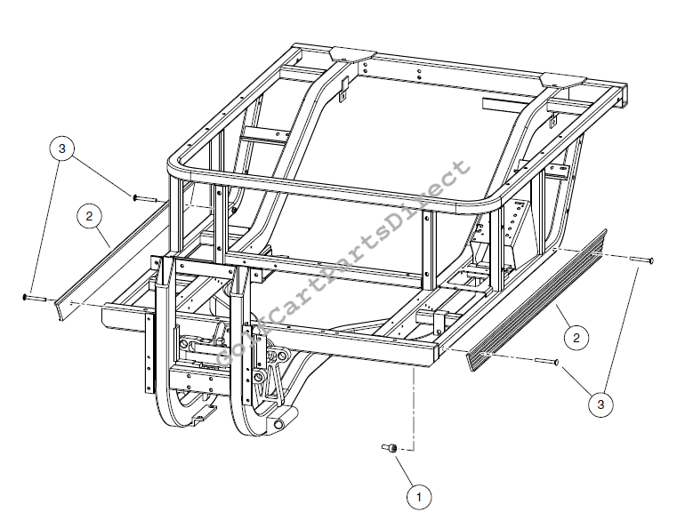 Side Stringers - 2 Passenger 