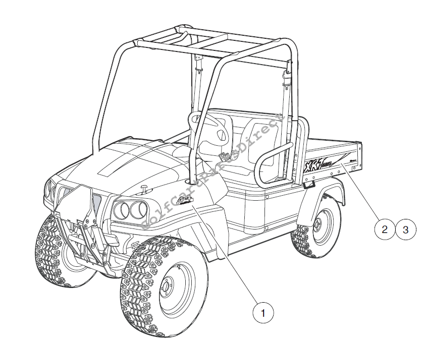 Badging Decals – XRT 1550 Intellitach