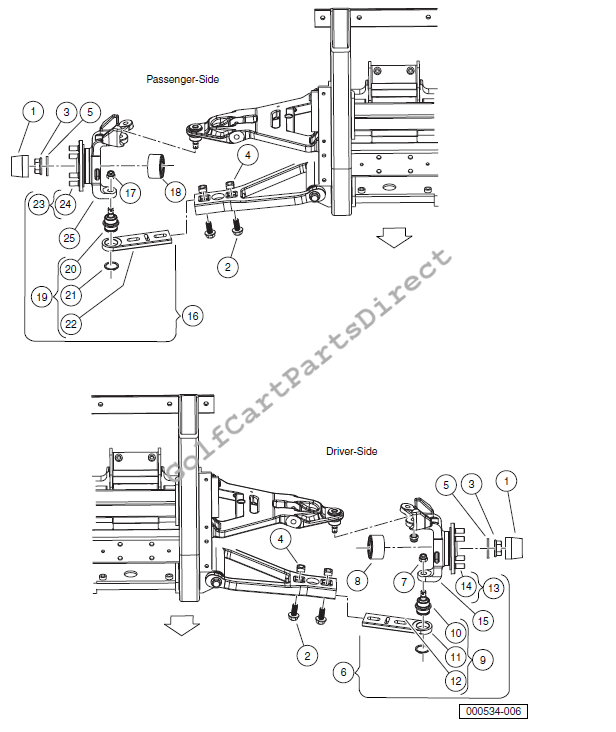 Front Suspension (S/N Lower than 347765) – Page 2 of 2