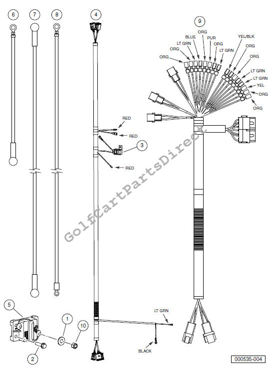 Wiring – Hydraulic Attachment (IntelliTach)