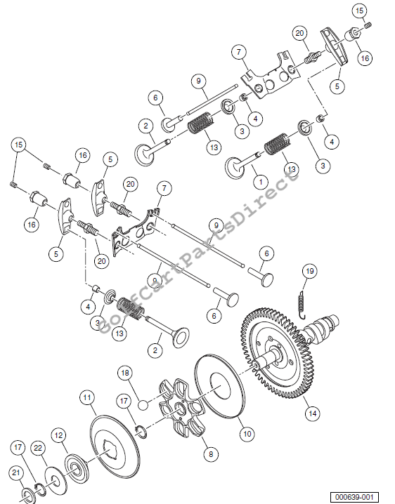 Valves and Camshaft