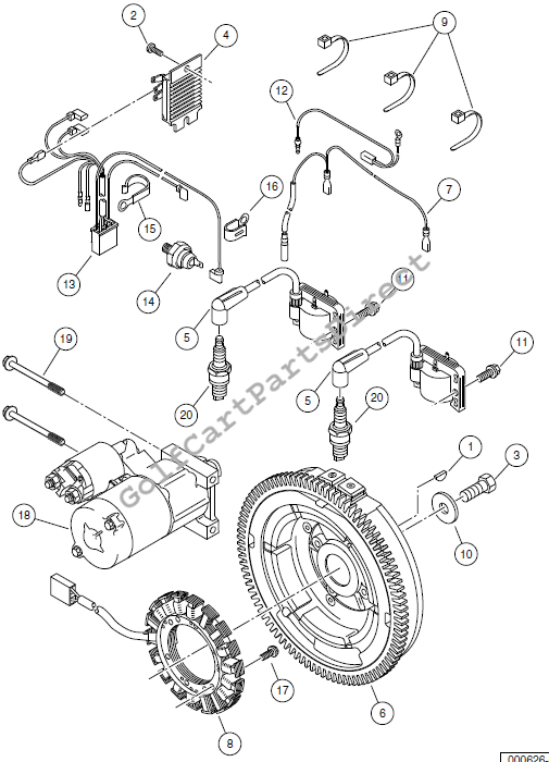 Ignition Components and Flywheel – Kawasaki FH680