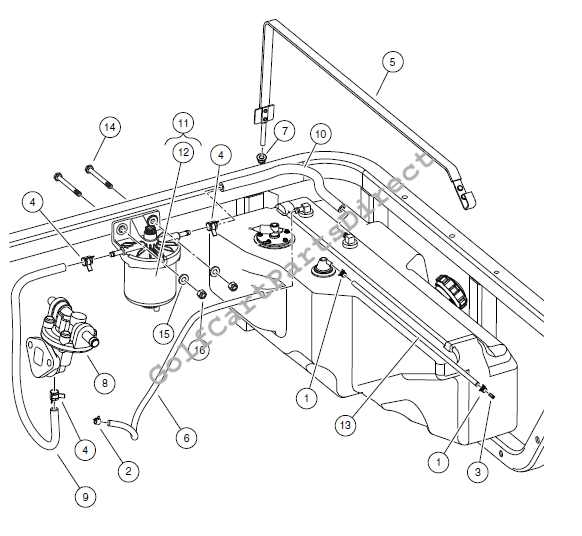 Fuel Pump, Filter and Hose – Diesel
