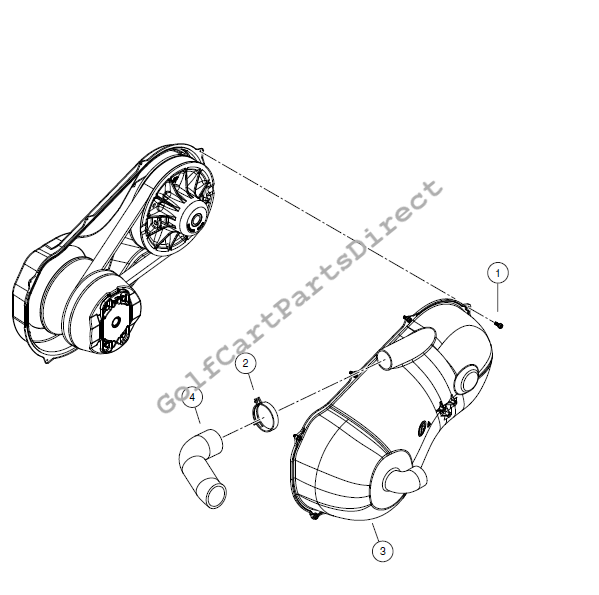 Clutch Cover (Non-Sealed)