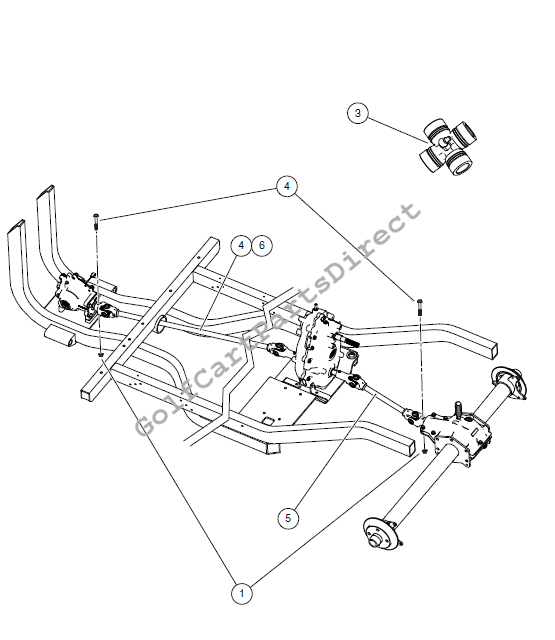 Prop Shafts (S/N 390421 and Greater)