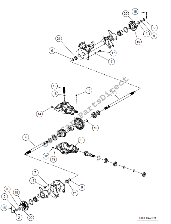 Rear Differential and Axles – Page 1 of 2