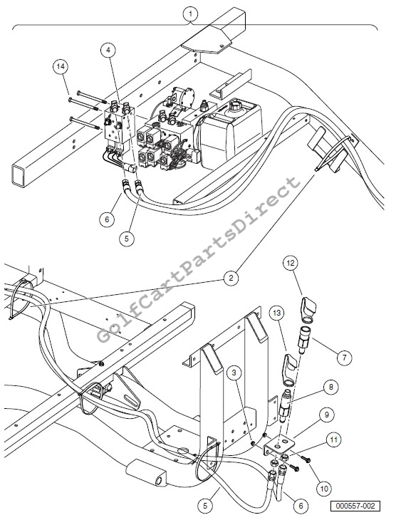 Standard to Auxiliary Hydraulic Conversion Kit