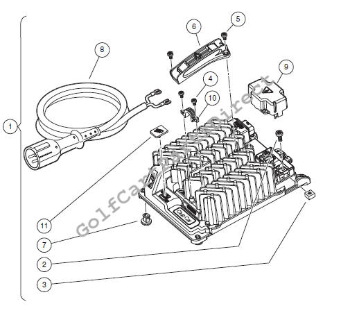 Battery Charger, High-Freq., 3.66 m DC Cord - Global