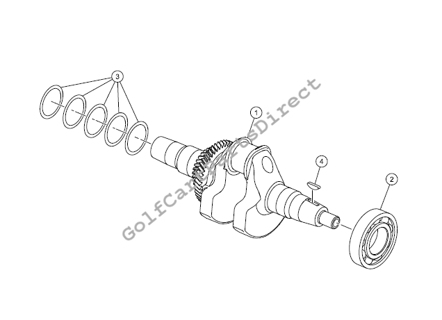 Engine - Crankshaft - ECH440