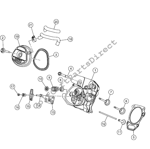 Engine - Cylinder Head and Valve - ECH440