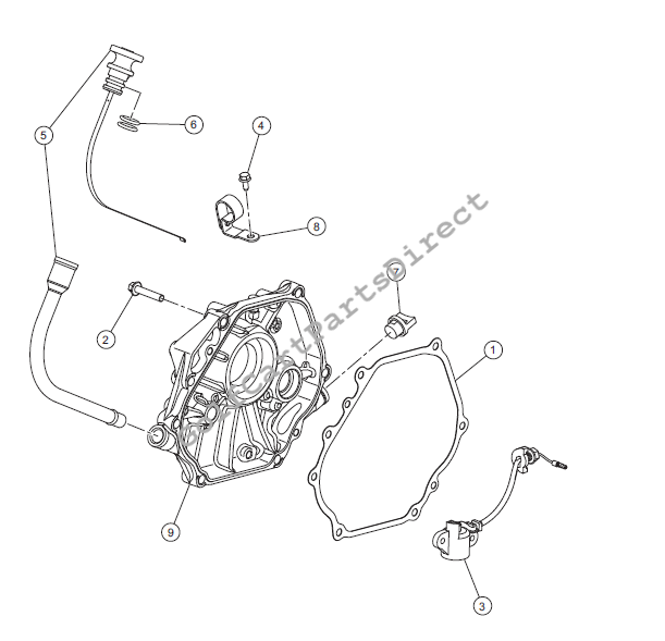Engine - Oil Sensor and Lubrication - ECH440