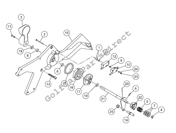 Forward/Reverse Shifter Assembly - EFI