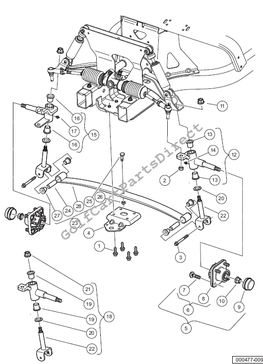 Front Suspension, Lower