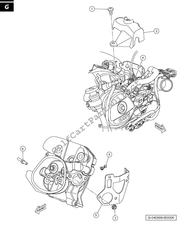 Governor Bracket and Cover - EFI