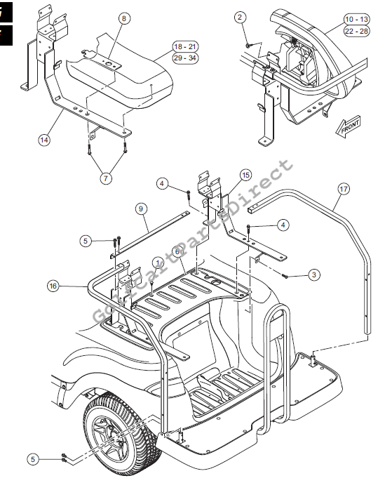 Rear Seat - Fixed