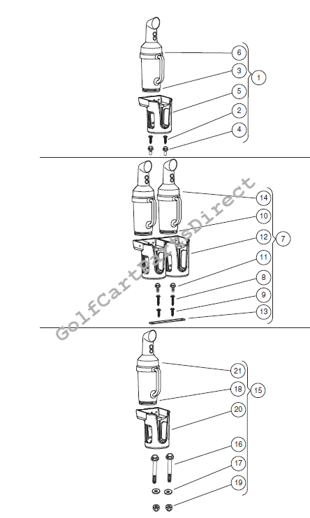 Sand Bottle Kits With Handles