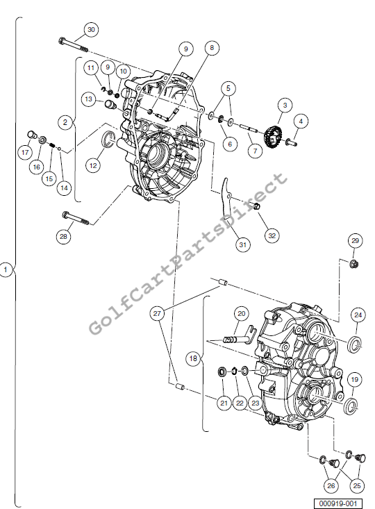 Transaxle (ED65), Open - Page 1 of 3