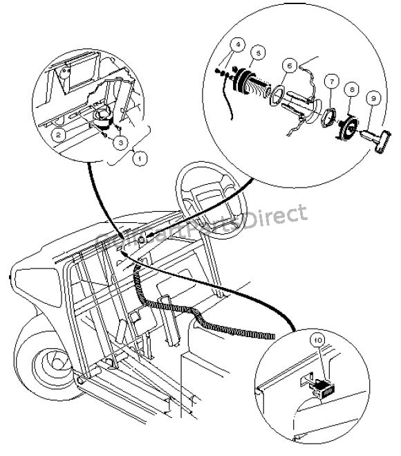 1997 Carryall 1, 2 & 6 by Club Car - Club Car parts & accessories