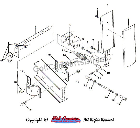 Parts : Club Car DS  Great Minerva Trade