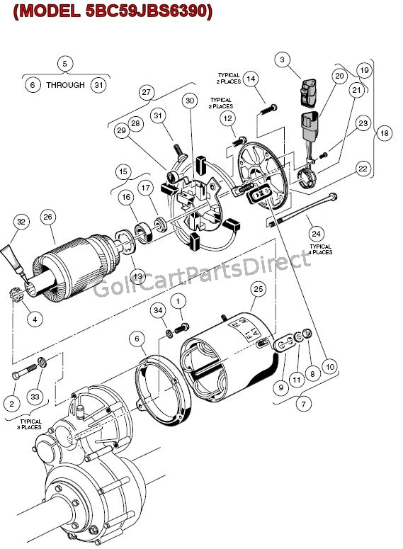Dayton Electric Motor Parts Diagram | Reviewmotors.co electric ezgo golf cart wiring diagrams 