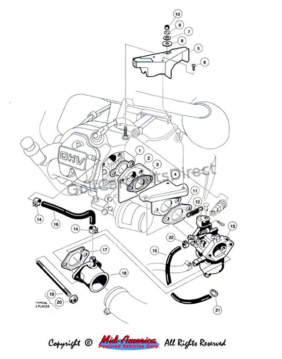 Club Car Ga Engine Diagram - Wiring Diagram