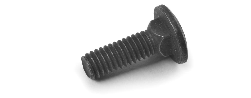 BOLT, CARIAGE, 5/16-18 X 1 BLK