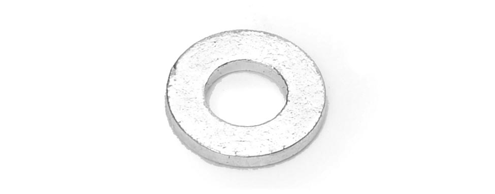 WASHER- #4 FLAT               