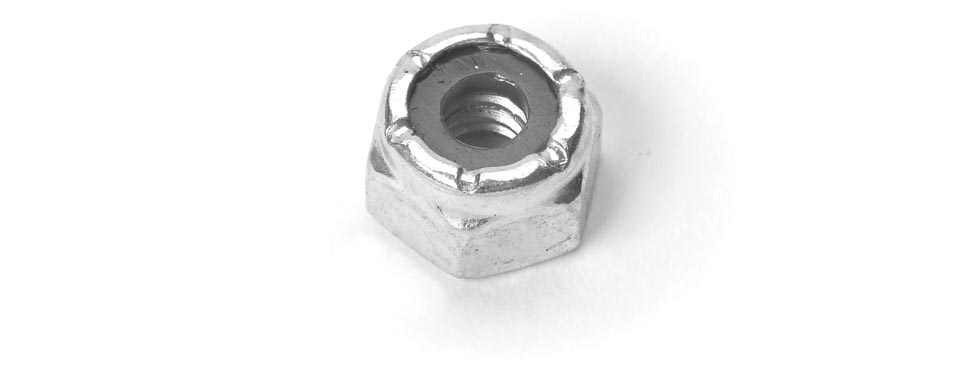 LOCKNUT- #10-24 NYLON INSERT  
