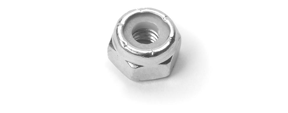 LOCKNUT- #10-32 NYLON INSERT  