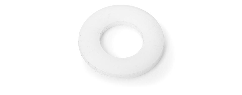 WASHER- .38 INCH ID DELRIN FLAT   