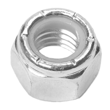 LOCKNUT- 7/16-14 NYLON HEX    