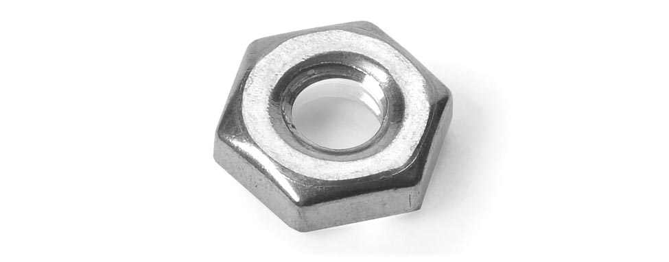 NUT- #10-24 S.S. HEX MACHINE  