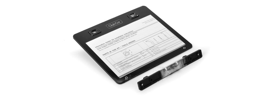 KIT, DELUXE INFO HOLDER, SINGL