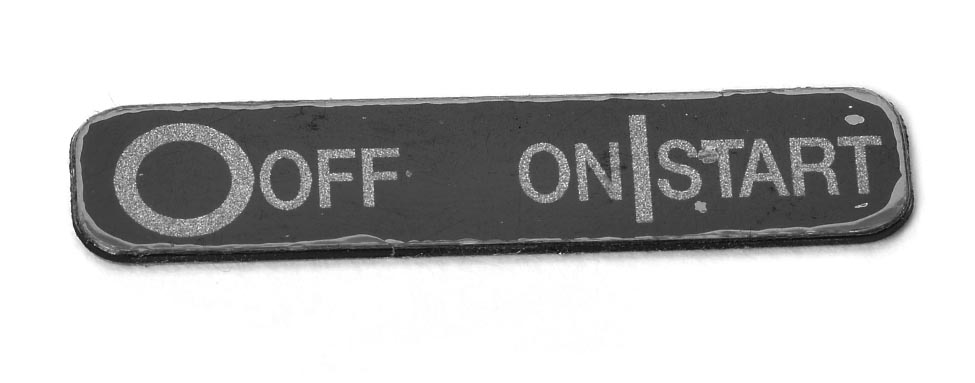 DECAL- IGNITION-350 ENGINE    