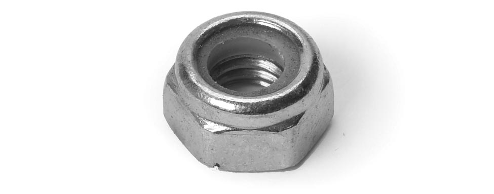 LOCKNUT- M6-1.00 NYLON INSERT 