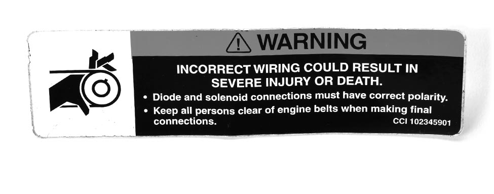 DECAL- DIODE SAFETY           