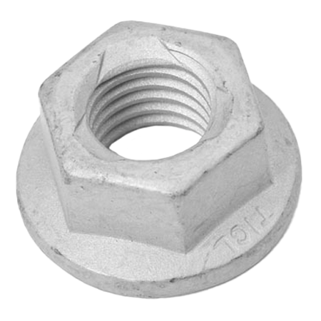 Hex Nut, Locking Flange, M14x2
