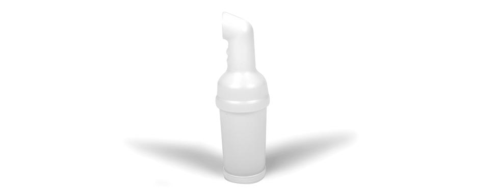 Asm, Sand Bottle, Bottom-Fill, Curve/Grip Neck (includes items 12 and 13)