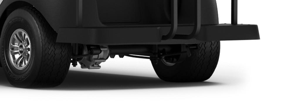 Footdeck, 4-Passenger, Black