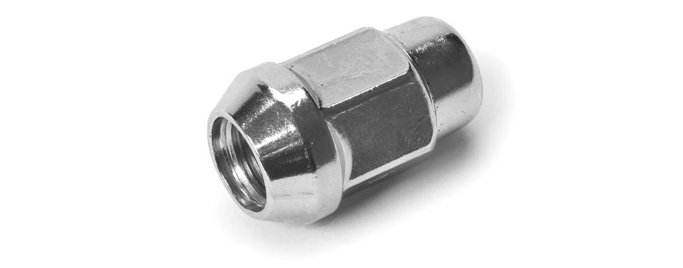LUG NUT- 1/2 INCH CLOSED END      