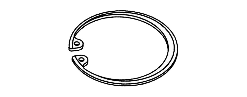 RETAINER- FRONT- S-G          