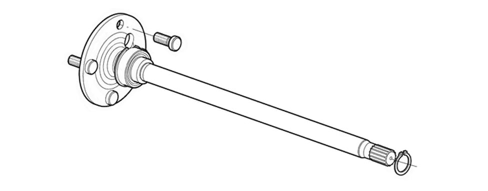 SHAFT- LONG- COMPLETE         