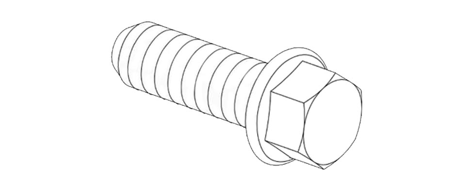 Screw, M10 X 30