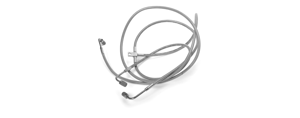 ASM, BRAKE-LINE, FRT, FLRE END