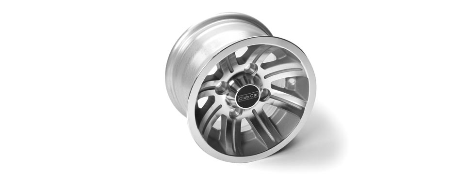 WHEEL, ALUMINUM 10X6, 8 SPOKE